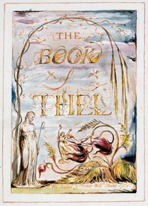 The Book of Thel (Frontispiece)