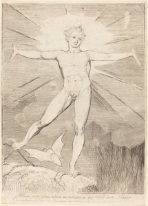 The Dance of Albion Glad Day by William Blake
