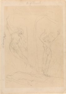 The Daughter of Men Becomes a Siren by William Blake