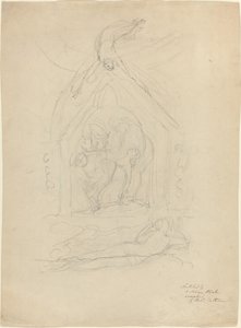 The Descent of Peace by William Blake
