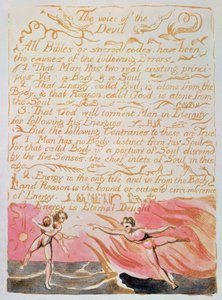 The Marriage of Heaven and Hell; The Voice of the Devil by William Blake