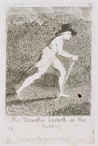 The Traveller Hasteth in the Evening (plate 15 from 