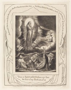 The Vision of Eliphaz by William Blake