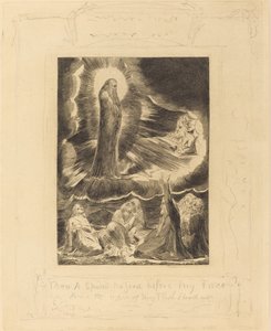 The Vision of Eliphaz by William Blake