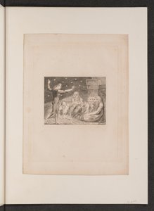 The Wrath of Elihu by William Blake
