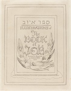 Title-Page of the Engraved Illustrations to the Book of Job