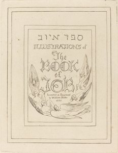 Title-Page of the Engraved Illustrations to the Book of Job