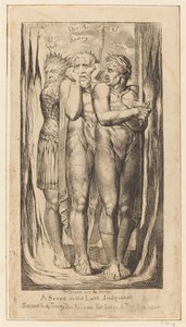 War (The Accusers of Theft, Adultery, Murder) by William Blake