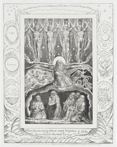 When the Morning Stars Sang Together by William Blake
