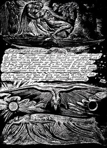 William Blake, English Mystic, Poet, Painter and Engraver by William Blake