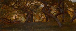 A Wood near Volterra, Italy by William Blake Richmond