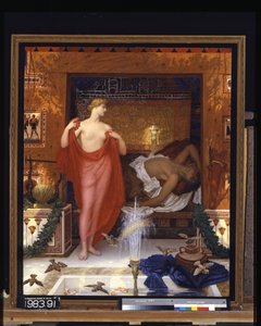 Hera In The House Of Hephaistos by William Blake Richmond