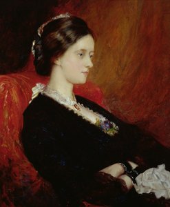 Portrait of The Hon. Mrs Emily Meynell-Ingram (1840-1904) by William Blake Richmond
