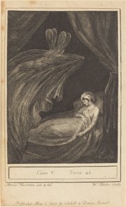 Canto V, Verse 43 by William Blake after Mary Ann Flaxman