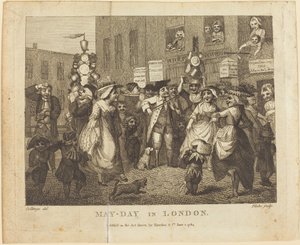 May-Day in London by William Blake after Samuel Collings