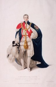 Knight of the Garter in Ceremonial Costume, 1824 by William Bond