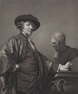 Sir Joshua Reynolds, Knight by William Bond