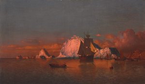 Fishing Off the Coast of Labrador, 1880 by William Bradford