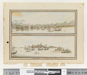 Batavia and Onrust in Batavia Bay