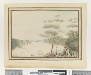 View in Broken Bay New South Wales. March 1788