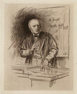 Henry Calderwood, Professor of Moral Philosophy by William Brassey (after) Hole