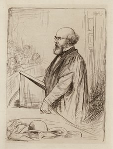Norman Macpherson, Professor of Scots Law (engraving) by William Brassey (after) Hole