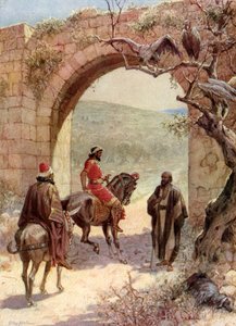 Ahab and Elijah Meet by William Brassey Hole