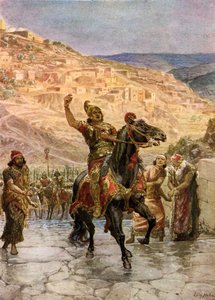 Assyrian Rabshakeh Demands Surrender of Jerusalem by William Brassey Hole