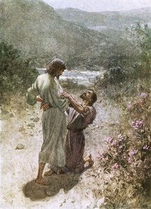 Jacob and the angel at Peniel by William Brassey Hole