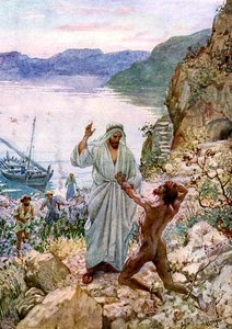 Jesus Cures a Demon-Possessed Man
