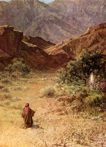 Moses and the Burning Bush by William Brassey Hole