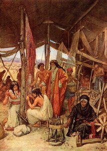 Moses Inspecting the Tabernacle by William Brassey Hole