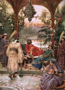 Nehemiah Makes His Petition to Artaxerxes by William Brassey Hole
