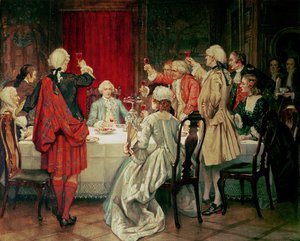 Prince Charles Edward Stuart in Edinburgh, 1745