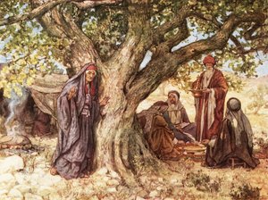 Sarai Overhearing the Renewal of the Promise