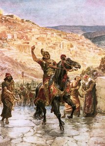 The Assyrian Rabshakeh demanding the surrender of Jerusalem by William Brassey Hole