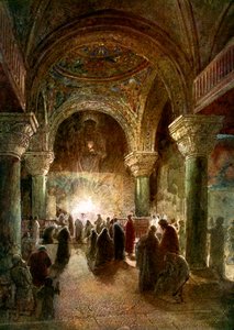 The Holy Spirit watches over a congregation by William Brassey Hole