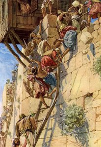The Capture of Jerusalem from the Jebusites by William Brassey Hole