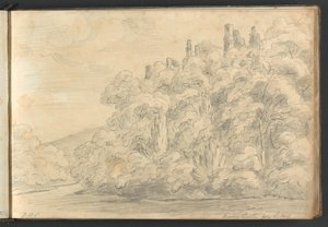 Berry Castle from the Mill