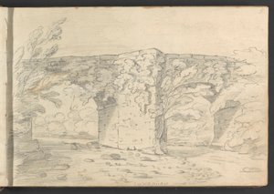 Lee Mill Bridge by William Brockedon