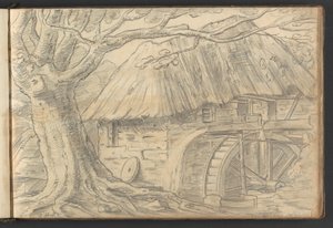 Porbridge Mill by William Brockedon