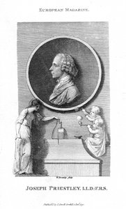 Joseph Priestley, English Chemist and Presbyterian Minister, 1791 by William Bromley
