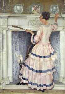 Mrs. Kelsey in Pink by William Bruce Ellis Ranken