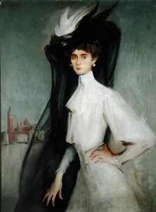Olga Alberta, Baroness de Meyer by William Bruce Ellis Ranken
