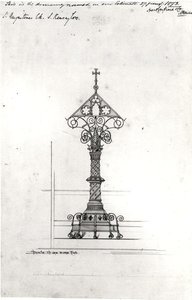 Design for a Lectern, St Augustine