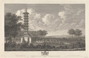 Chinese Pavilion in European Landscape