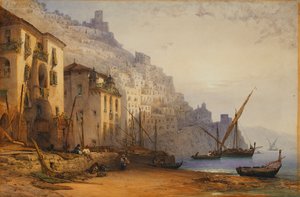 Amalfi from the Shore - A Summer