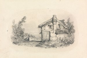 Cottage in a Landscape by William Callow