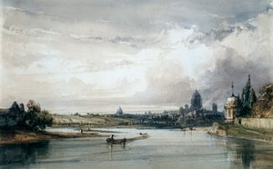 Paris Seen from Afar by William Callow