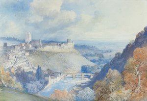 Richmond Castle and Town, Yorkshire